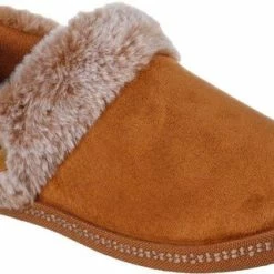 Skechers Cozy Campfire Gevoerde Dames Pantoffels - Cognac - Maat 37 - Extra Comfort - Memory Foam -Dames-schoenen Verkoop 550x320 7