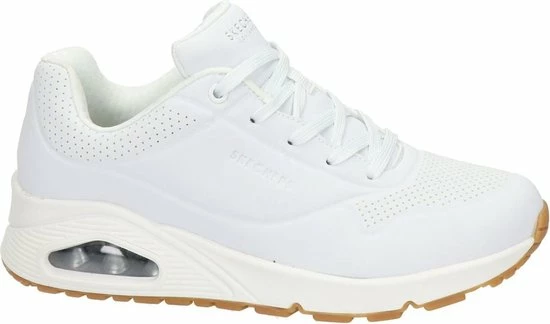Skechers Uno Stand On Air Dames Sneakers - White - Maat 38 15 Skechers Uno Stand On Air Dames Sneakers - White - Maat 38 - Afbeelding 13