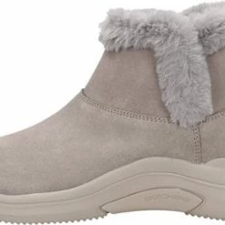 Skechers On-The-Go Midtown - So Plush Dames Laarzen - Dark Taupe - Maat 37 -Dames-schoenen Verkoop 550x326 1