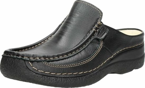 Wolky Comfortschoenen Roll Slide Zwart Leer 19 Wolky Comfortschoenen Roll Slide Zwart Leer - Afbeelding 17