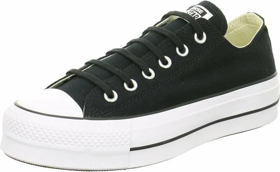 Converse Chuck Taylor All Star Lift Ox Lage Sneakers - Dames - Zwart - Maat 37 17 Converse Chuck Taylor All Star Lift Ox Lage Sneakers - Dames - Zwart - Maat 37 - Afbeelding 15