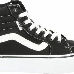 Vans Filmore Hi Platform Dames Sneaker - Zwart Multi - Maat 37