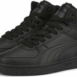 PUMA Rebound JOY Unisex Sneakers - Black/Castlerock - Maat 43 -Dames-schoenen Verkoop 550x341 4
