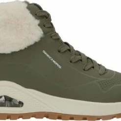 Skechers Uno Rugged Groen Sneakers Dames (167274 OLV) -Dames-schoenen Verkoop 550x342 4