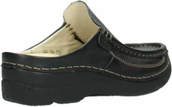 Wolky Comfortschoenen Roll Slide Zwart Leer 7 Wolky Comfortschoenen Roll Slide Zwart Leer - Afbeelding 5