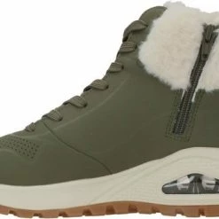 Skechers Uno Rugged Groen Sneakers Dames (167274 OLV) -Dames-schoenen Verkoop 550x344 13
