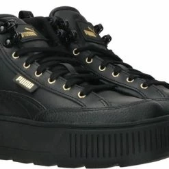 Puma Karmen Mid Dames Sneaker - Zwart - Maat 36 -Dames-schoenen Verkoop 550x344 4