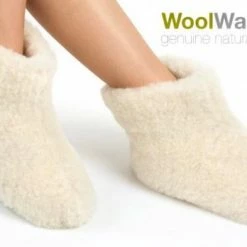 WoolWarmers Dolly Zwart/bruin Wollen Sloffen Maat 41 -Dames-schoenen Verkoop 550x348 5