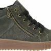 Rieker Veterboots Groen - Maat 38 -Dames-schoenen Verkoop 550x349 5
