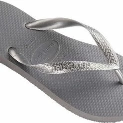 Havaianas Top Tiras Dames Slippers - Steel Grey - Maat 39/40 -Dames-schoenen Verkoop 550x350