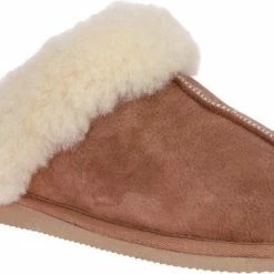 Shepherd Jessica Dames Pantoffels - Chestnut - Maat 40 -Dames-schoenen Verkoop 550x350 3