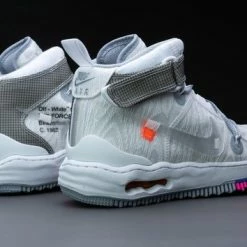 Nike Air Force 1 Mid Off-White White DO6290-100 Maat 38.5 Wit -Dames-schoenen Verkoop 550x354 2