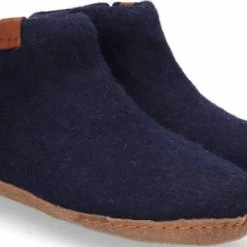 Tofvel Mula Pantoffels Blauw Uni (s) (TF1000-68) -Dames-schoenen Verkoop 550x357