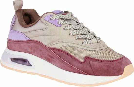 HOFF Sneakers Dames - Lage Sneakers / Damesschoenen - Suède - Big Ben - Nude - Maat 39 14 HOFF Sneakers Dames - Lage Sneakers / Damesschoenen - Suède - Big Ben - Nude - Maat 39 - Afbeelding 12