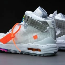 Nike Air Force 1 Mid Off-White White DO6290-100 Maat 38.5 Wit -Dames-schoenen Verkoop 550x358 1