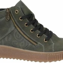Rieker Veterboots Groen - Maat 38 21 Rieker Veterboots Groen - Maat 38 -Dames-schoenen Verkoop 550x358 5