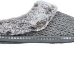 Skechers COZY CAMPFIRE - COZY TIMES Dames Pantoffels - Grijs - Maat 38