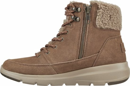 Skechers Go Walk Dames Veterboot - Cognac - Maat 37 13 Skechers Go Walk Dames Veterboot - Cognac - Maat 37 - Afbeelding 11