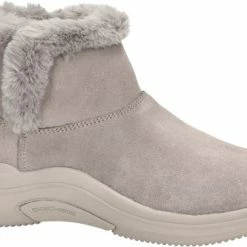 Skechers On-The-Go Midtown - So Plush Dames Laarzen - Dark Taupe - Maat 37 -Dames-schoenen Verkoop 550x363