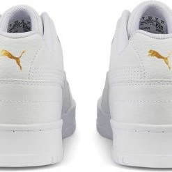 PUMA RBD Game Low Unisex Sneakers - White/TeamGold - Maat 42 -Dames-schoenen Verkoop 550x364