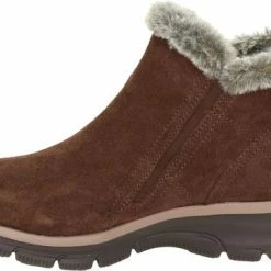 Skechers Easy Going High Zip Enkellaarsjes Bruin - Maat 40 -Dames-schoenen Verkoop 550x365 11