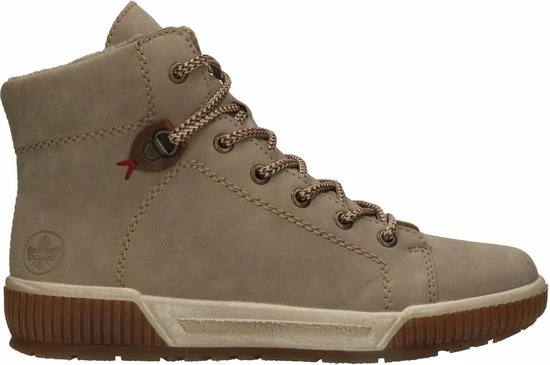 Rieker Dames Veterboot - N0730-64 Taupe - Maat 40 15 Rieker Dames Veterboot - N0730-64 Taupe - Maat 40 - Afbeelding 13