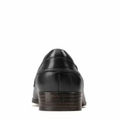 Clarks Hamble Dames Loafers - Black Leather - Maat 39 -Dames-schoenen Verkoop 550x366 20