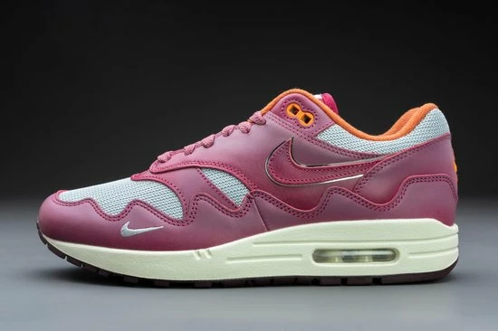 Nike Air Max 1 Patta Waves Rush Maroon (With Bracelet) DO9549-001 Maat 44.5 Metallic Silver;Rush Maroon 6 Nike Air Max 1 Patta Waves Rush Maroon (With Bracelet) DO9549-001 Maat 44.5 Metallic Silver;Rush Maroon - Afbeelding 4