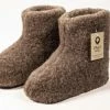 Fast Wool Wollen Sloffen - Laars Model - Bruin - Maat 45 -Dames-schoenen Verkoop 550x367 7