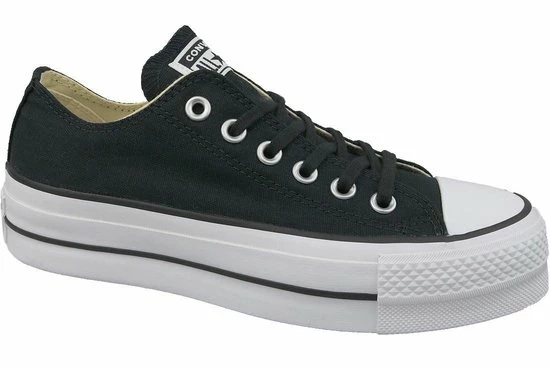 Converse Chuck Taylor All Star Lift Ox Lage Sneakers - Dames - Zwart - Maat 37 42 Converse Chuck Taylor All Star Lift Ox Lage Sneakers - Dames - Zwart - Maat 37 - Afbeelding 40