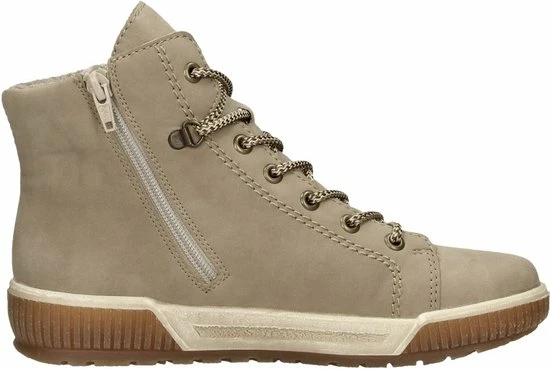 Rieker Dames Veterboot - N0730-64 Taupe - Maat 40 6 Rieker Dames Veterboot - N0730-64 Taupe - Maat 40 - Afbeelding 4