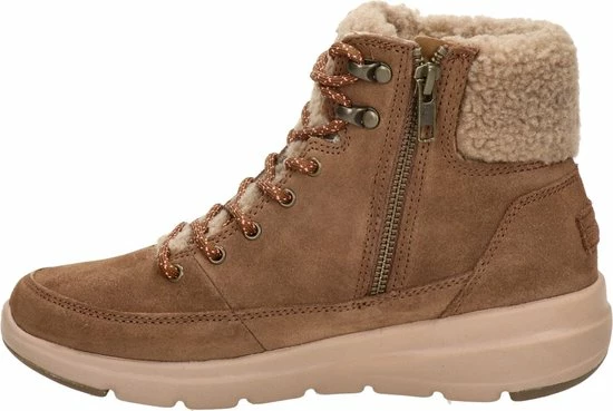 Skechers Go Walk Dames Veterboot - Cognac - Maat 37 6 Skechers Go Walk Dames Veterboot - Cognac - Maat 37 - Afbeelding 4