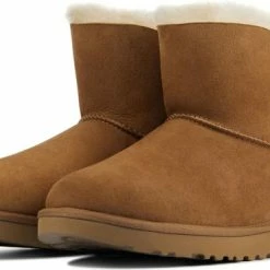 UGG Vrouwen Suède Enkellaarsjes / Laarzen / Damesschoenen 1112481 - Cognac - Maat 38.5 -Dames-schoenen Verkoop 550x370 4
