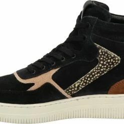 Maruti - Mona Sneakers Zwart - Black - Mauve - Rust - Pixel - 41 -Dames-schoenen Verkoop 550x371