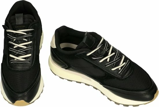 The Hoff Brand Woodlands Lage Sneakers - Leren Sneaker - Dames - Zwart - Maat 37 17 The Hoff Brand Woodlands Lage Sneakers - Leren Sneaker - Dames - Zwart - Maat 37 - Afbeelding 15