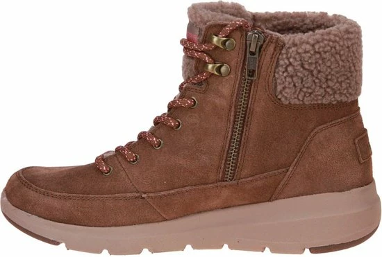 Skechers Go Walk Dames Veterboot - Cognac - Maat 37 16 Skechers Go Walk Dames Veterboot - Cognac - Maat 37 - Afbeelding 14