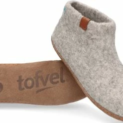 Tofvel Mula Pantoffels Grijs Uni (s) (TF1000-42) -Dames-schoenen Verkoop 550x372
