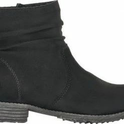 Rieker 74760 Zwarte Enkellaars Maat 38