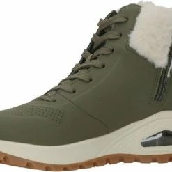 Skechers Uno Rugged Groen Sneakers Dames (167274 OLV) -Dames-schoenen Verkoop 550x381 8