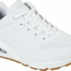 Skechers Uno Stand On Air Dames Sneakers - White - Maat 40 -Dames-schoenen Verkoop 550x389 5