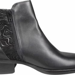 Durea Dames Enkellaars 9739-9359 Zwart/Combi - Wijdte K - Maat 8 -Dames-schoenen Verkoop 550x390 8