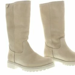 Panama Jack BAMBINA B129 - Volwassenen Gevoerde Laarzen - Kleur: Wit/beige - Maat: 40 -Dames-schoenen Verkoop 550x392 3
