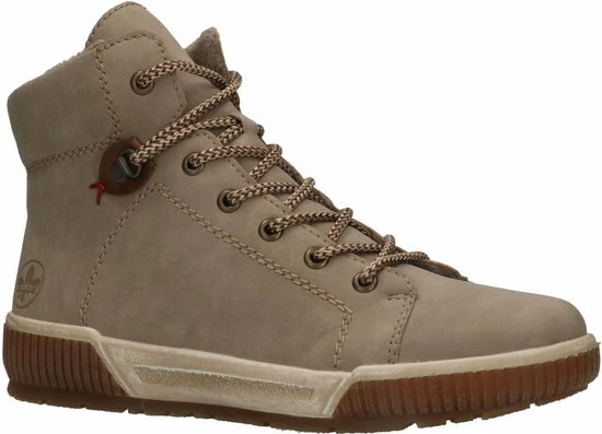 Rieker Dames Veterboot - N0730-64 Taupe - Maat 40 13 Rieker Dames Veterboot - N0730-64 Taupe - Maat 40 - Afbeelding 11