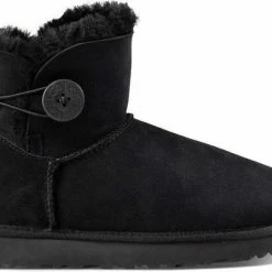 UGG - Dames Snowboots Mini Bailey Buttons II Grey - Grijs - Maat 38 -Dames-schoenen Verkoop 550x398 11