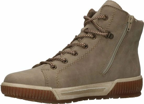 Rieker Dames Veterboot - N0730-64 Taupe - Maat 40 12 Rieker Dames Veterboot - N0730-64 Taupe - Maat 40 - Afbeelding 10