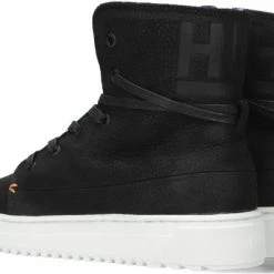 HUB Chess 3.0 Hoge Sneakers - Leren Sneaker - Dames - Zwart - Maat 41 -Dames-schoenen Verkoop 550x401 4