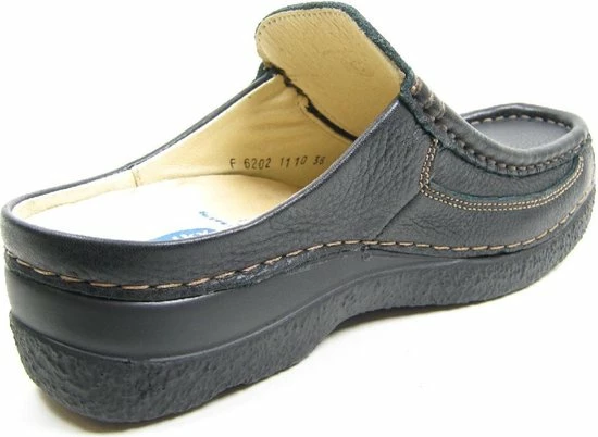 Wolky Comfortschoenen Roll Slide Zwart Leer 22 Wolky Comfortschoenen Roll Slide Zwart Leer - Afbeelding 20