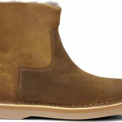 Shabbies Amsterdam Shabbies 181020397 Enkelboots - Enkellaarsjes - Dames - Cognac - Maat 39