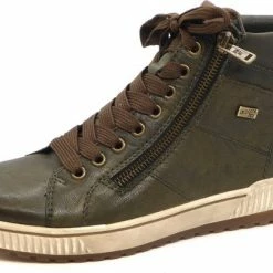 Remonte Dames Sneaker - Groen - Maat 38 -Dames-schoenen Verkoop 550x404 8
