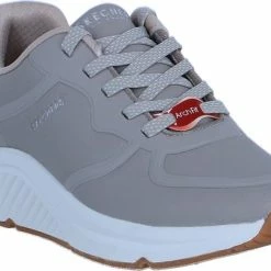 Skechers Arch Fit S-Miles- Mile Makers Dames Sneakers - Taupe - Maat 40 -Dames-schoenen Verkoop 550x405 4